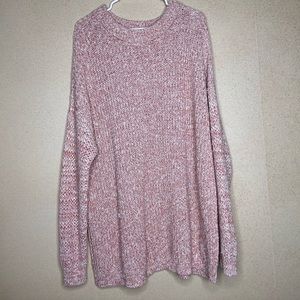 Ava & Viv pink Oversized Sweater